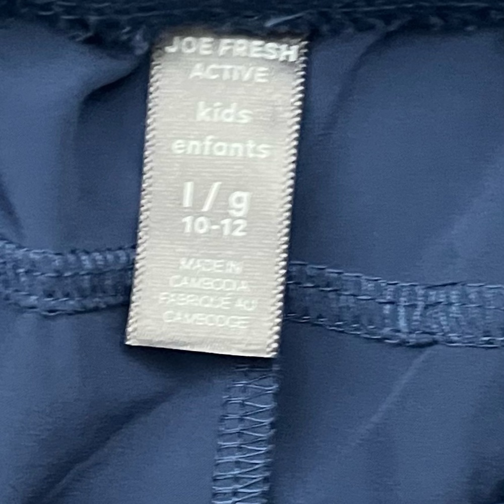 JOE FRESH GIRLS Active Blue Athletic Shorts Size L (10-12) - Picture 6 of 7